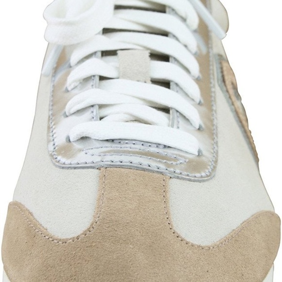 Silver Chalk Women's Ian Mirror Metallic Suede - Picture 1 of 7